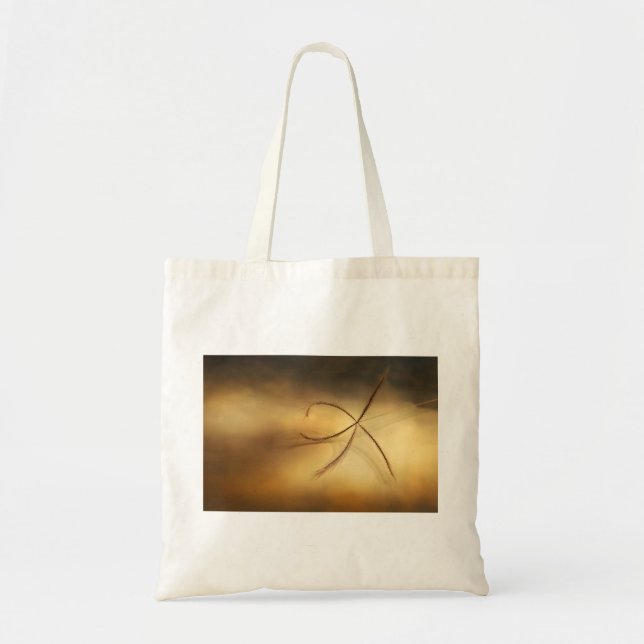 Single Grass Seed with shadow   Tote Bag (Front)