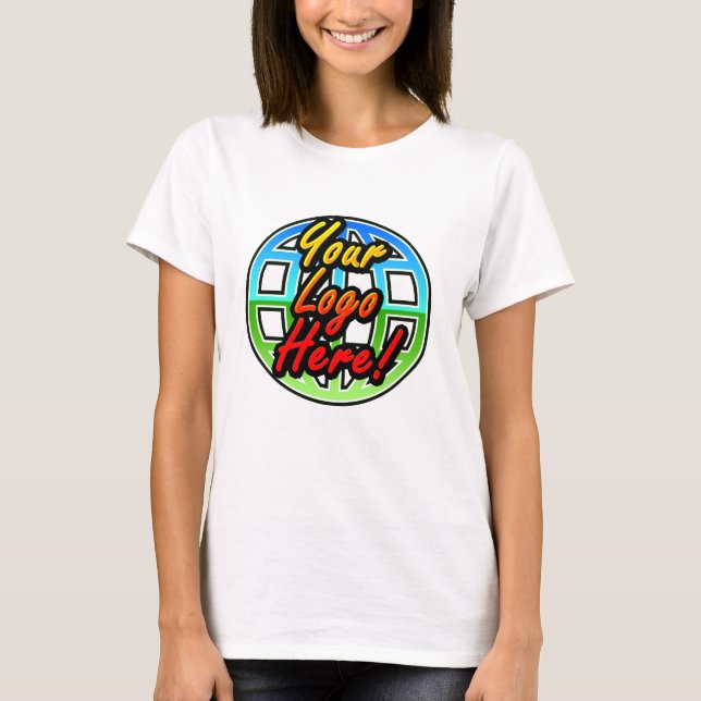 Single Image Custom Logo Women's Uniform/Promo T-Shirt (Front)