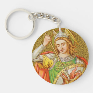 Single Image St. George (SNV 13) Key Ring