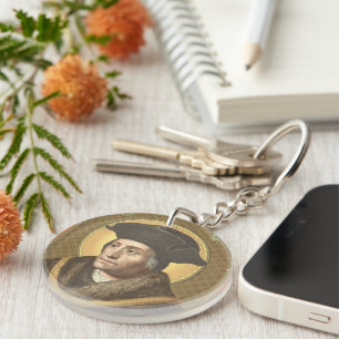 Single Image St. Thomas More (SAU 026) Key Ring