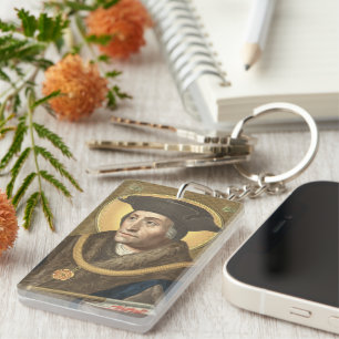 Single Image St. Thomas More (SAU 026) Key Ring