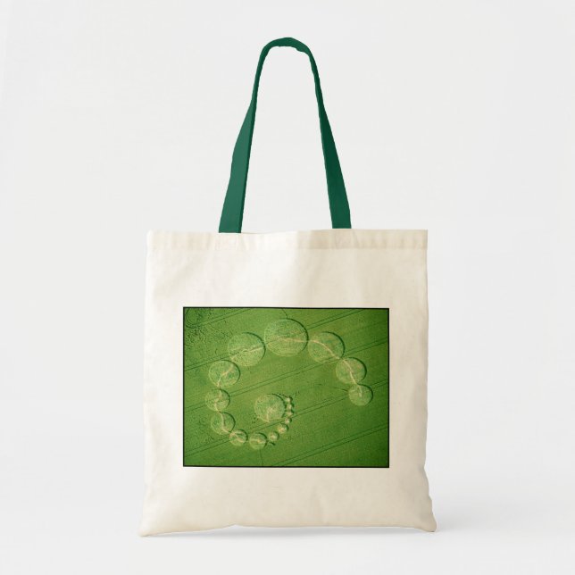 Single Julia Crop Circle Tote Bag (Front)