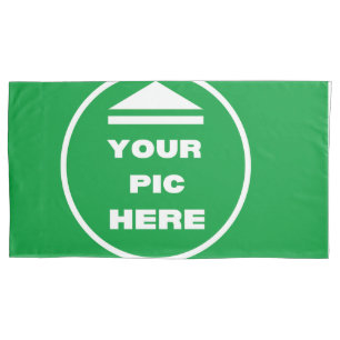 Single King Size Pillowcase - Add Your Image 