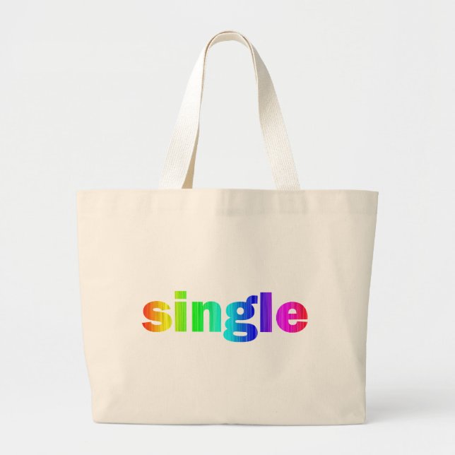 Single Large Tote Bag (Front)