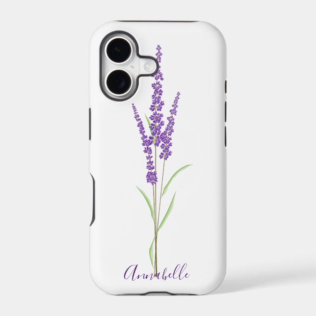 Single Lavender Stem | Personalised (Back)