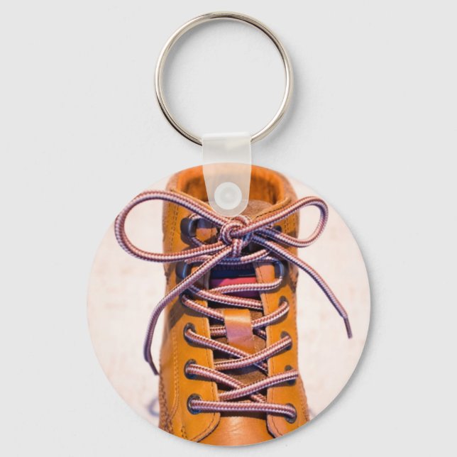 Single male shoe key ring (Front)