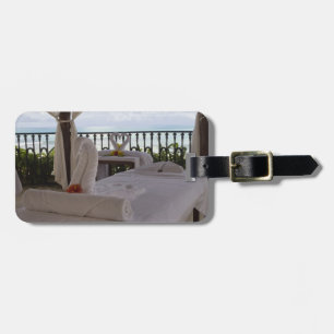 Single Massage Table Luggage Tag