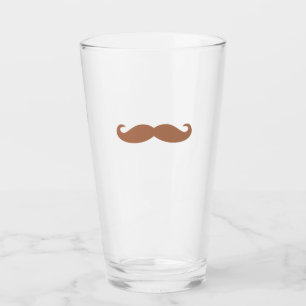 single moustache glass