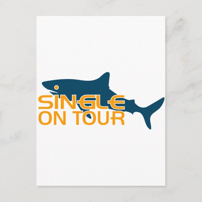 Single on Tour Postcard (Front)
