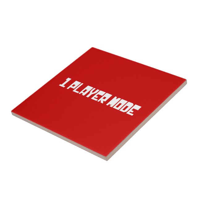 Single / One Player Mode Ceramic Tile (Side)