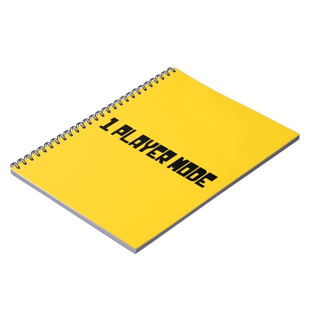 Single / One Player Mode Notebook (Left Side)