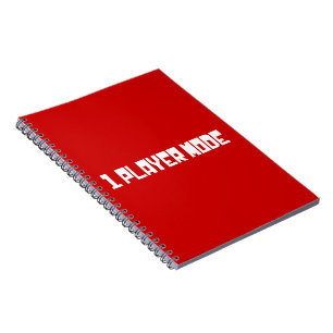 Single / One Player Mode Notebook