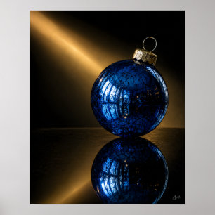 Single Ornament Reflection Pool Poster
