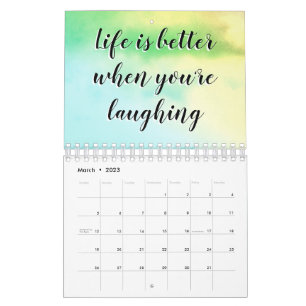 Single Page SmallCalendar,  positive calendar