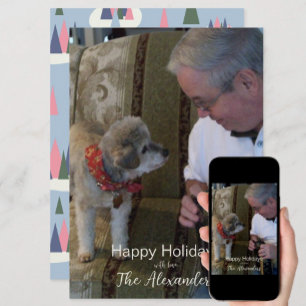 Single Photo Holiday Card