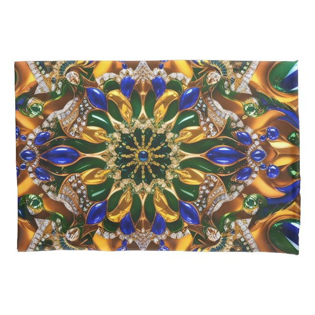 Single Pillowcase with Brazil Colours (Front)