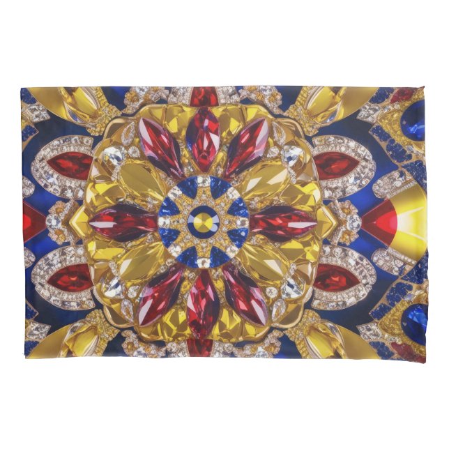 Single Pillowcase with Colombia Colours (Front)