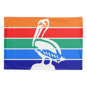 Single Pillowcase with flag of St. Petersburg