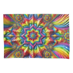 Single Pillowcase with LGBTQ Colours