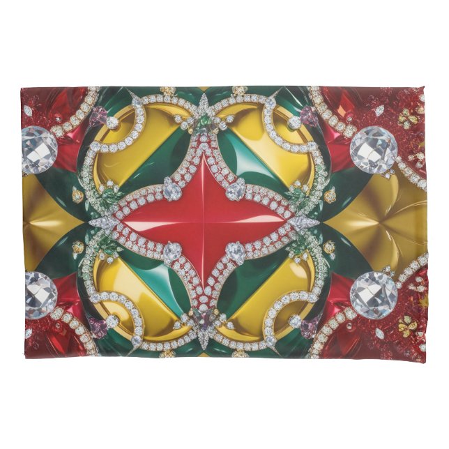 Single Pillowcase with Los Angeles Colours (Front)