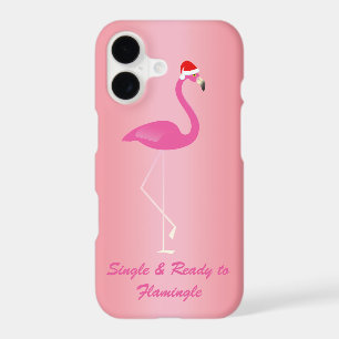 Single & Ready to Flamingle Xmas iPhone 7 in Rose