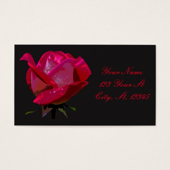 single red rose Thunder_Cove any colour (Front)