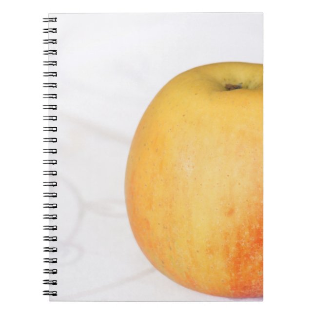 Single ripe apple notebook (Front)