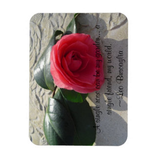 Single Rose Magnet
