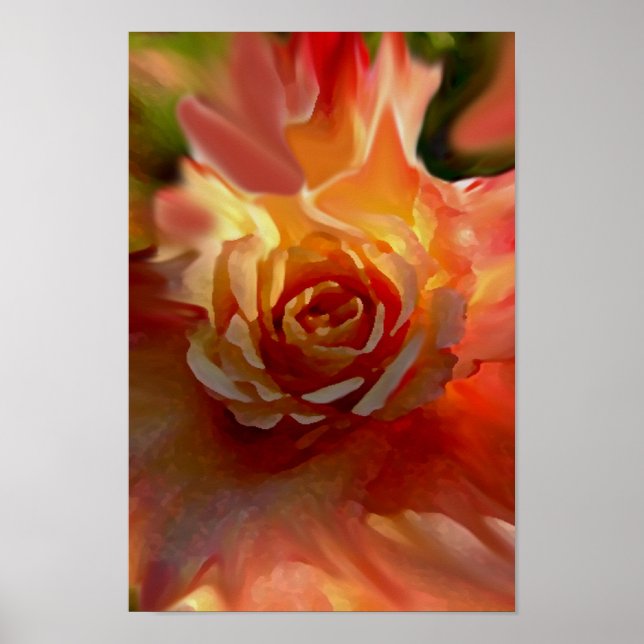Single Rose Poster (Front)
