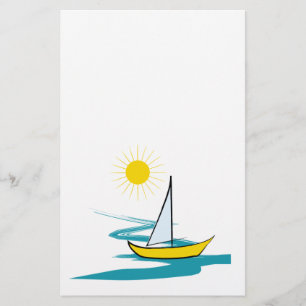 Single sailboat flyer