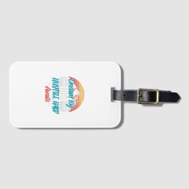 Single-sided w/ Card Slot Luggage Tag (Front Horizontal)