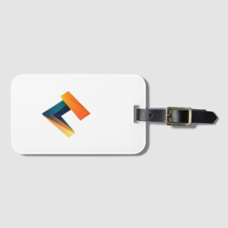 Single-sided w/ Card Slot with logo. Luggage Tag