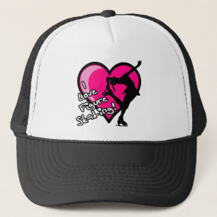 Single Skater, Hot Pink & Black Trucker Hat