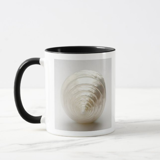 Single spiral seashell mug (Left)