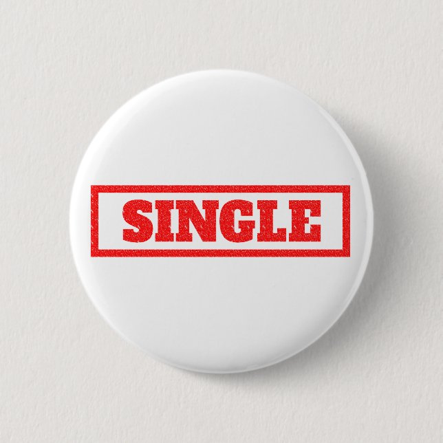 Single Stamp 6 Cm Round Badge (Front)