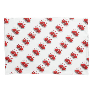 Single Standard Size Pillowcase/Hearts Pillowcase