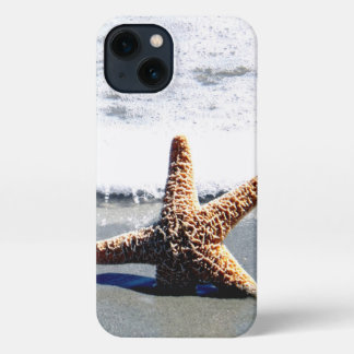 Single Starfish Washed Ashore Jigsaw Puzzle iPhone 13 Case