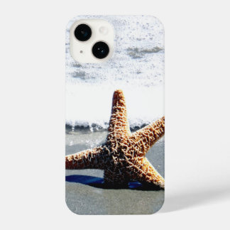 Single Starfish Washed Ashore Jigsaw Puzzle iPhone 14 Case
