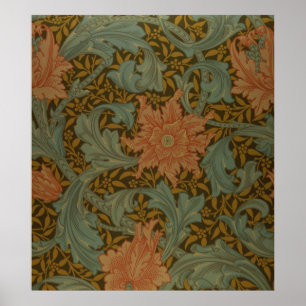 'Single Stem' wallpaper design Poster