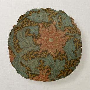'Single Stem' wallpaper design Round Cushion