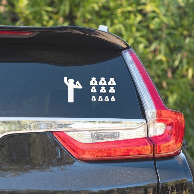 Single Stick Figure $ (Car Side)