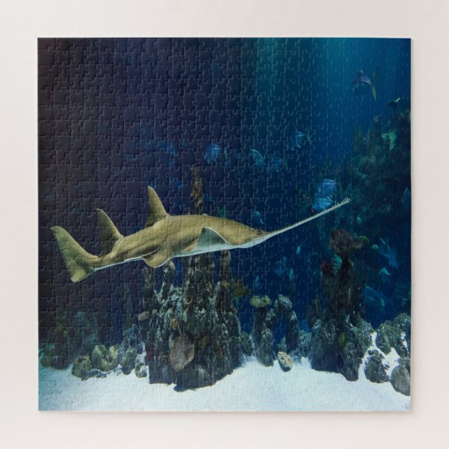 Single Swordfish Jigsaw Puzzle (Vertical)