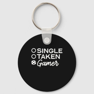 Single Taken Gamer Key Ring
