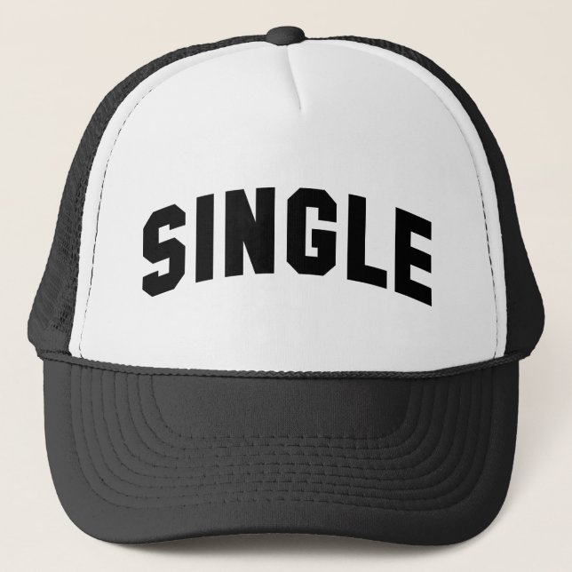 Single Trucker Hat (Front)