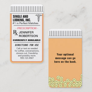 Singles - Memorable and Fun Business Card
