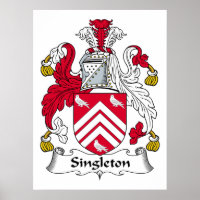 Singleton Family Crest