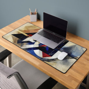 Singular Abstraction Desk Mat