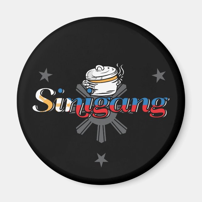 Sinigang Philippines Filipino Food Magnet (Front)