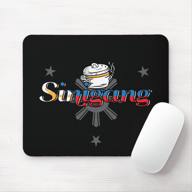 Sinigang Philippines Filipino Food Mouse Pad (With Mouse)
