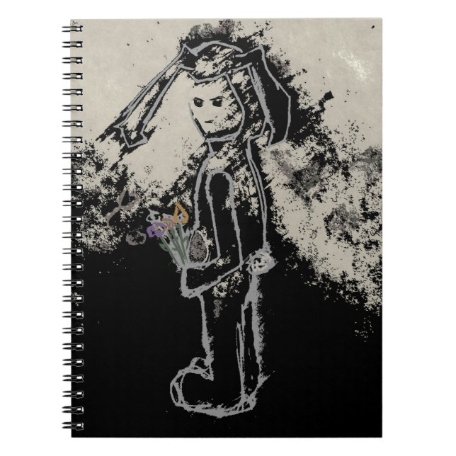 sinister bunny notebook (Front)